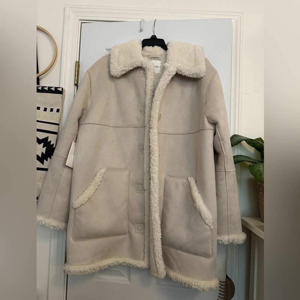 NWT Aritzia Wilfred Free Catrina sherpa jacket